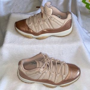 Jordan 11 Retro Low Rose Gold (Women’s)